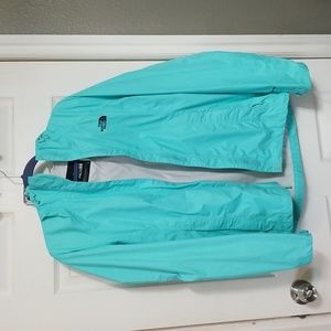 The North Face rain jacket